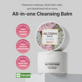 HEIMISH All Clean Balm texture from oil to emulsion