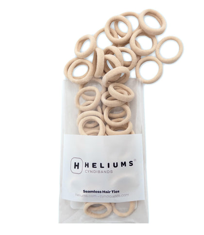 Heliums Extra Small Hair Ties Light Blonde pack front view