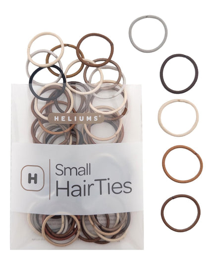 Heliums Small Hair Ties 48 count packaging front view