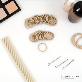 Heliums Small Hair Ties Sandy Blonde close-up of ties