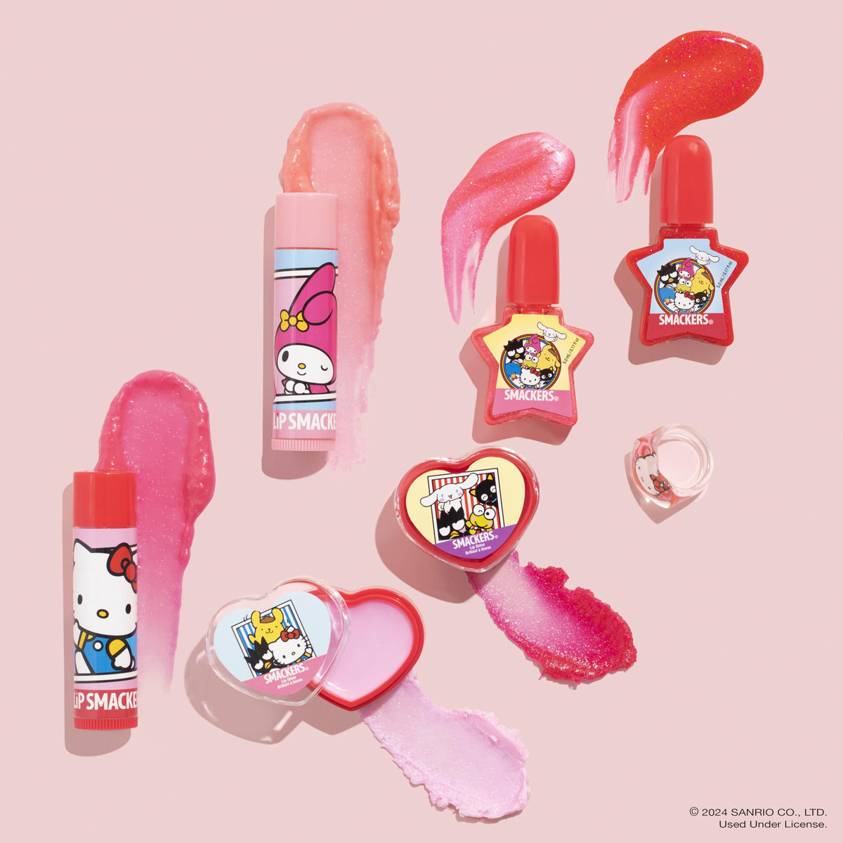 Hello Kitty accessory ring included in the makeup tote
