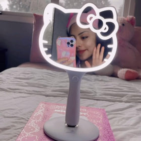 Hello Kitty LED Mirror with adjustable base
