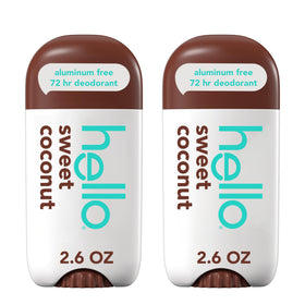 hello Sweet Coconut Aluminium Free Deodorant front view