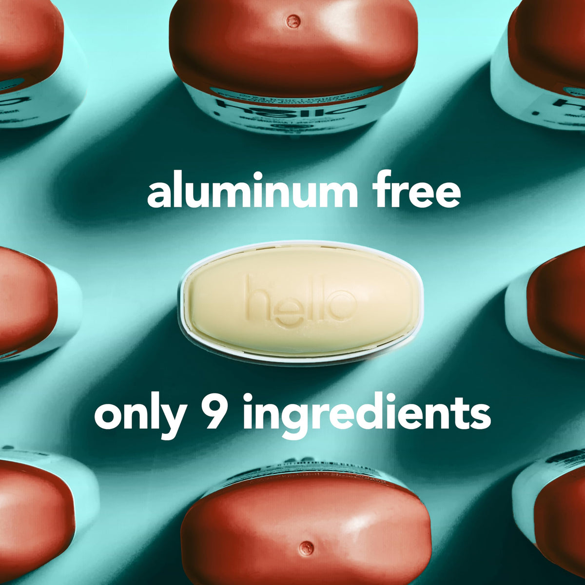 hello Sweet Coconut Aluminium Free Deodorant in lifestyle setting