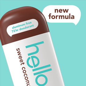 hello Sweet Coconut Aluminium Free Deodorant packaging