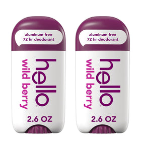 hello Wild Berry Aluminium Free Deodorant front view