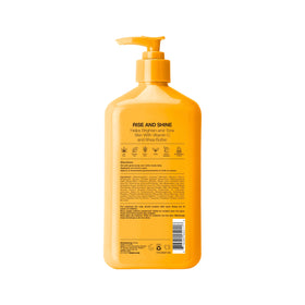 Hempz Body Lotion Citrus Blossom 17 Fl Oz back view