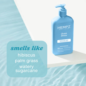 Hempz Body Lotion Ocean Breeze Mini 2.25 Fl Oz side view