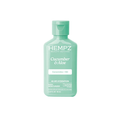 Hempz Cucumber & Aloe Body Lotion Mini front view