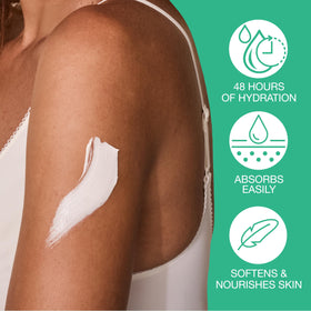 Hempz Cucumber & Aloe Body Lotion Mini with product texture