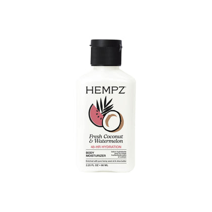 Hempz Herbal Body Moisturizer Coconut Watermelon 2.25oz front view