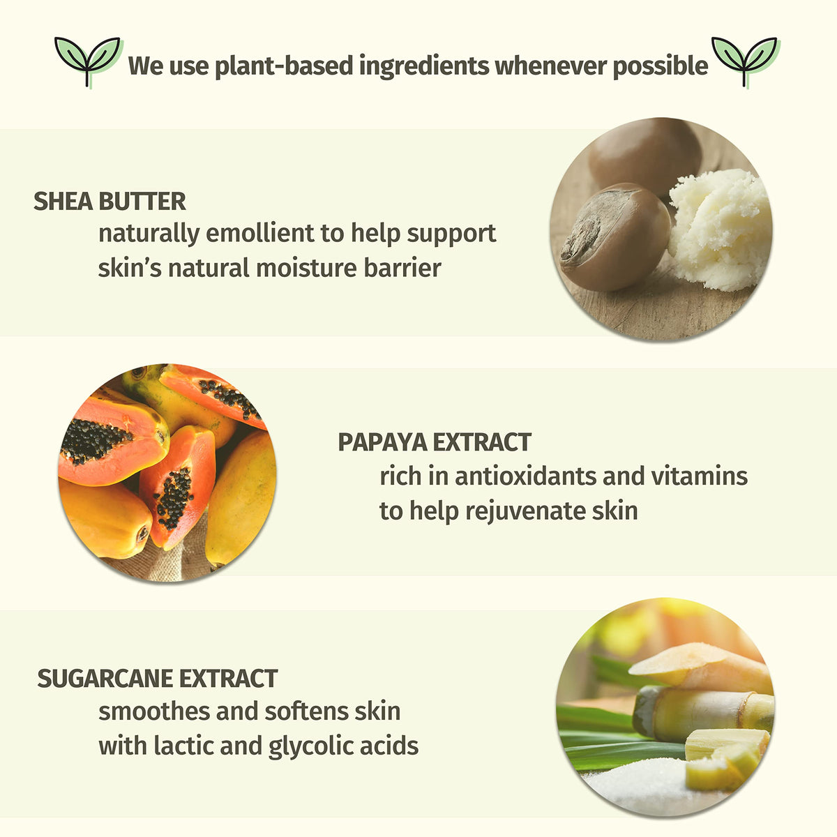 Hempz Herbal Body Moisturizer Sugarcane & Papaya packaging