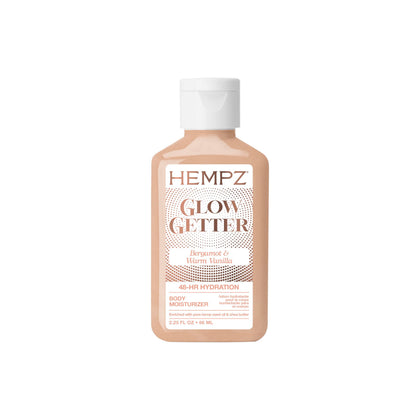 Hempz Mini Glow Getter Body Lotion 2.25 oz front view
