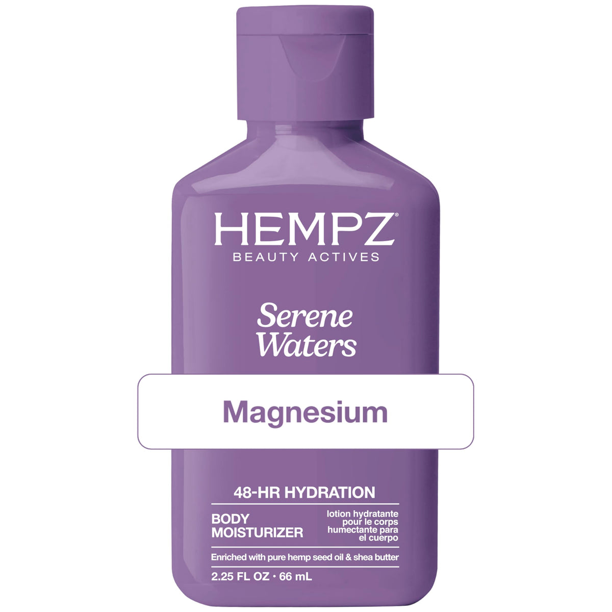 Hempz Mini Magnesium Body Lotion for Sleep 2.25 oz front view