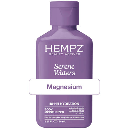 Hempz Mini Magnesium Body Lotion for Sleep 2.25 oz front view