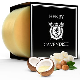 Henry Cavendish Himalaya Natural Shaving Soap 4 Oz front view