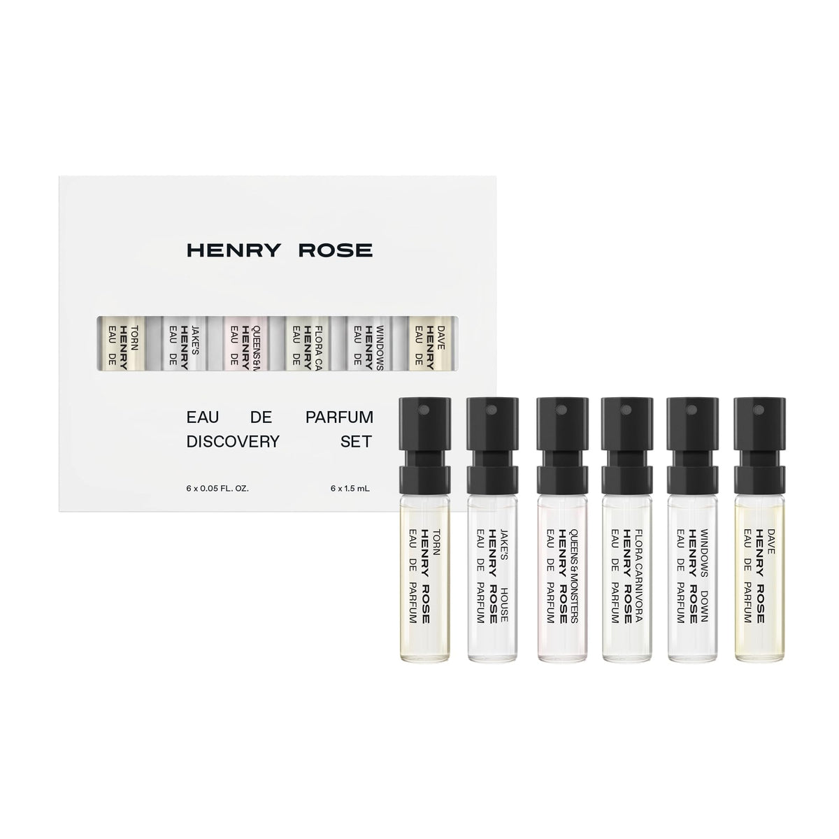 Henry Rose Discovery Set packaging front view