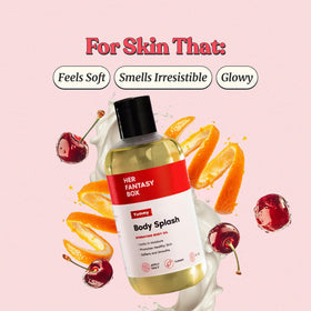 Her Fantasy Box Body Splash Hydrating Oil - Yummy Scent