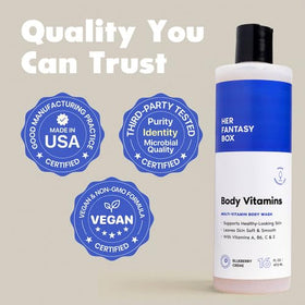 Her Fantasy Box Body Wash with multi-vitamin complex ingredients