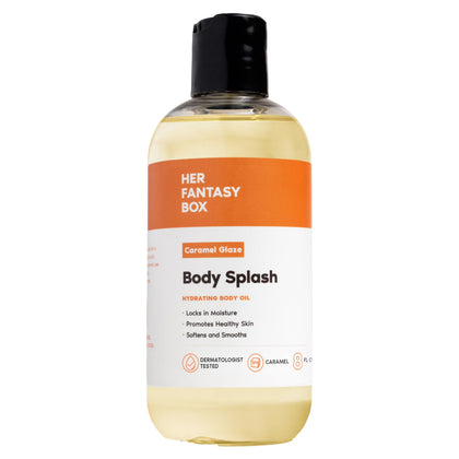 Her Fantasy Box Caramel Glaze Body Splash front view