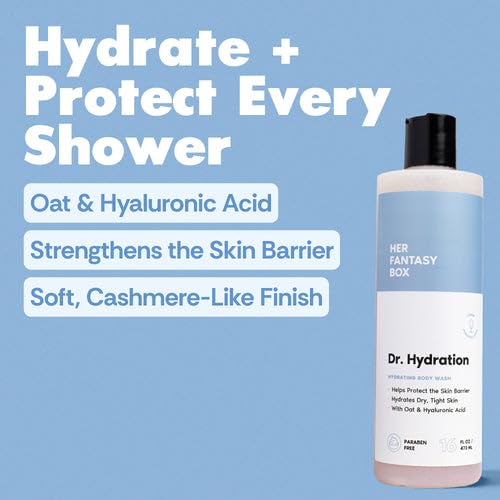 Her Fantasy Box Dr. Hydration Moisturizing Body Wash packaging