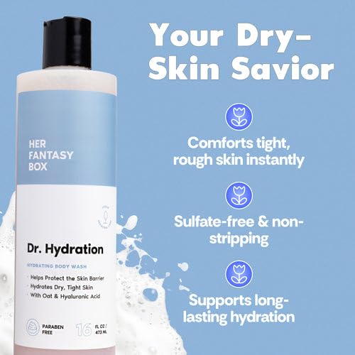Her Fantasy Box Dr. Hydration Moisturizing Body Wash with creamy lather