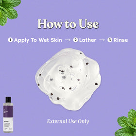 Her Fantasy Box Refresh pH Balancing Shower Gel in a shower setting