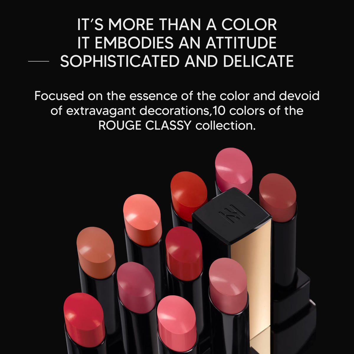 HERA Rouge Classy Lipstick #108 PINK CHARM swatch on skin