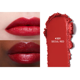 HERA Rouge Classy Lipstick #301 SEOUL RED swatch on skin