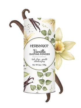 Herb & Root Body Powder Gift Set packaging front view