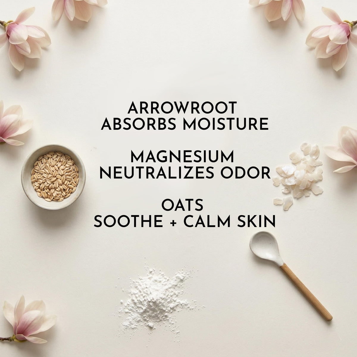 Herb & Root Talc Free Body Dusting Powder Jasmine front view