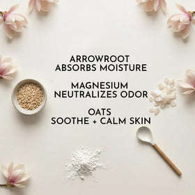 Herb & Root Talc Free Body Dusting Powder Jasmine front view