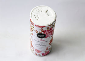 Herb & Root Talc Free Body Dusting Powder Rose close-up