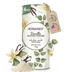 Herb & Root Vanilla Body Dusting Powder front view