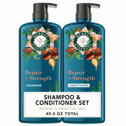 Herbal Essences Argan Oil Repair Shampoo front view 20.2 Fl Oz