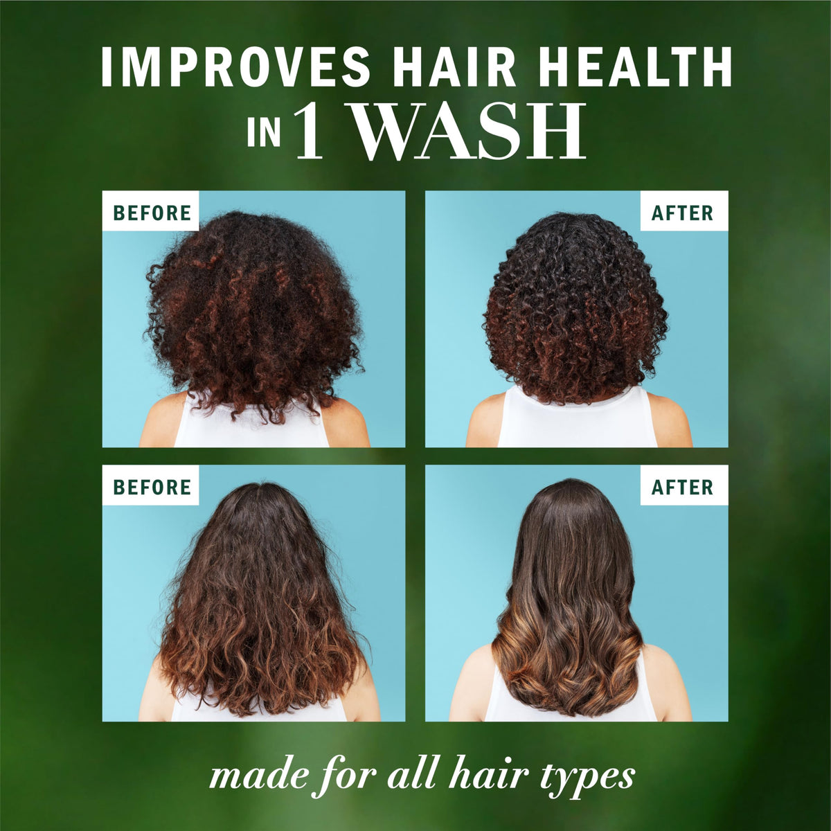Herbal Essences Argan Oil Shampoo in a bathroom setting