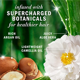 Herbal Essences Argan Oil Shampoo side view showing bottle design