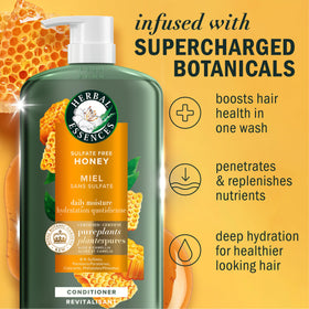 Herbal Essences Honey Daily Moisture Conditioner 33.8oz back view