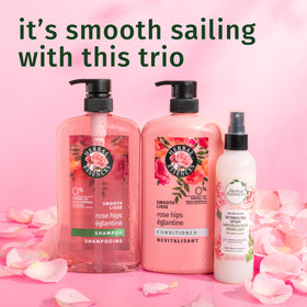 Herbal Essences Rose Hips Smooth Shampoo with jojoba and rose hips