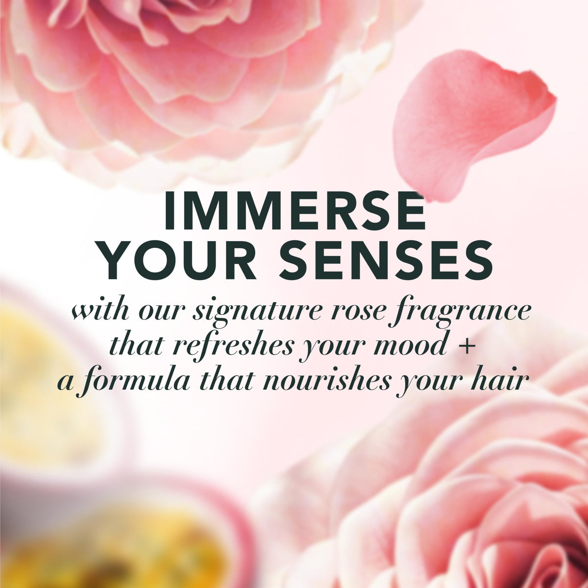 Herbal Essences Shampoo being applied to hair