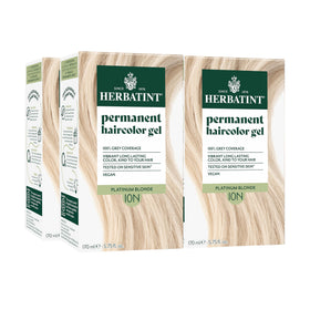 Herbatint 10N Platinum Blonde Permanent Hair Dye front view