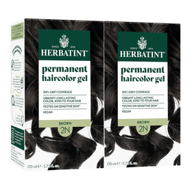 Herbatint 2N Brown Permanent Hair Dye packaging front view