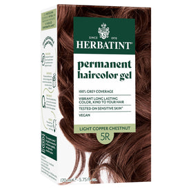 Herbatint 5R Light Copper Chestnut Brown Hair Dye packaging front view