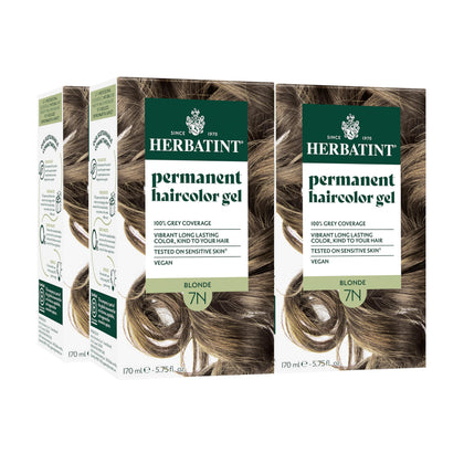 Herbatint 7N Blonde Permanent Hair Dye packaging front view