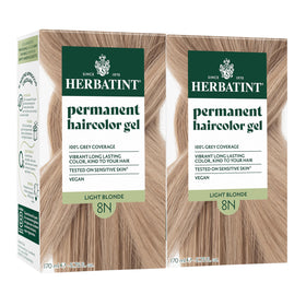 Herbatint 8N Light Blonde Permanent Hair Dye front view