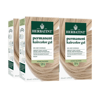 Herbatint 9N Honey Blonde Permanent Hair Dye packaging front view