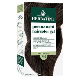 Herbatint Dark Chestnut Brown Hair Dye box front view