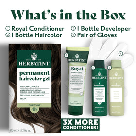 Herbatint eco-friendly packaging display