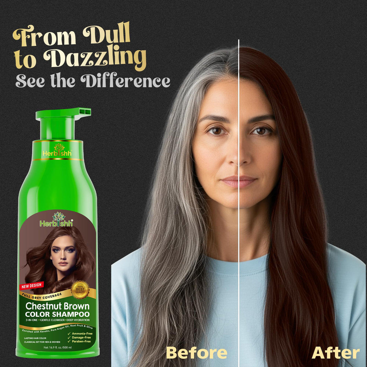Herbishh Argan Intense Hair Mask packaging