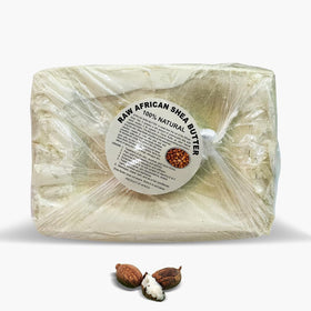 HERBOGANIC Pure Raw African Shea Butter 5 LB front view
